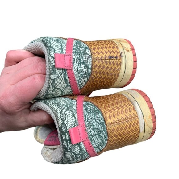 RARE 2007 Nike Dunk High Premium 'Nori Desert Bloom'' Size 6 - Picture 7 of 9